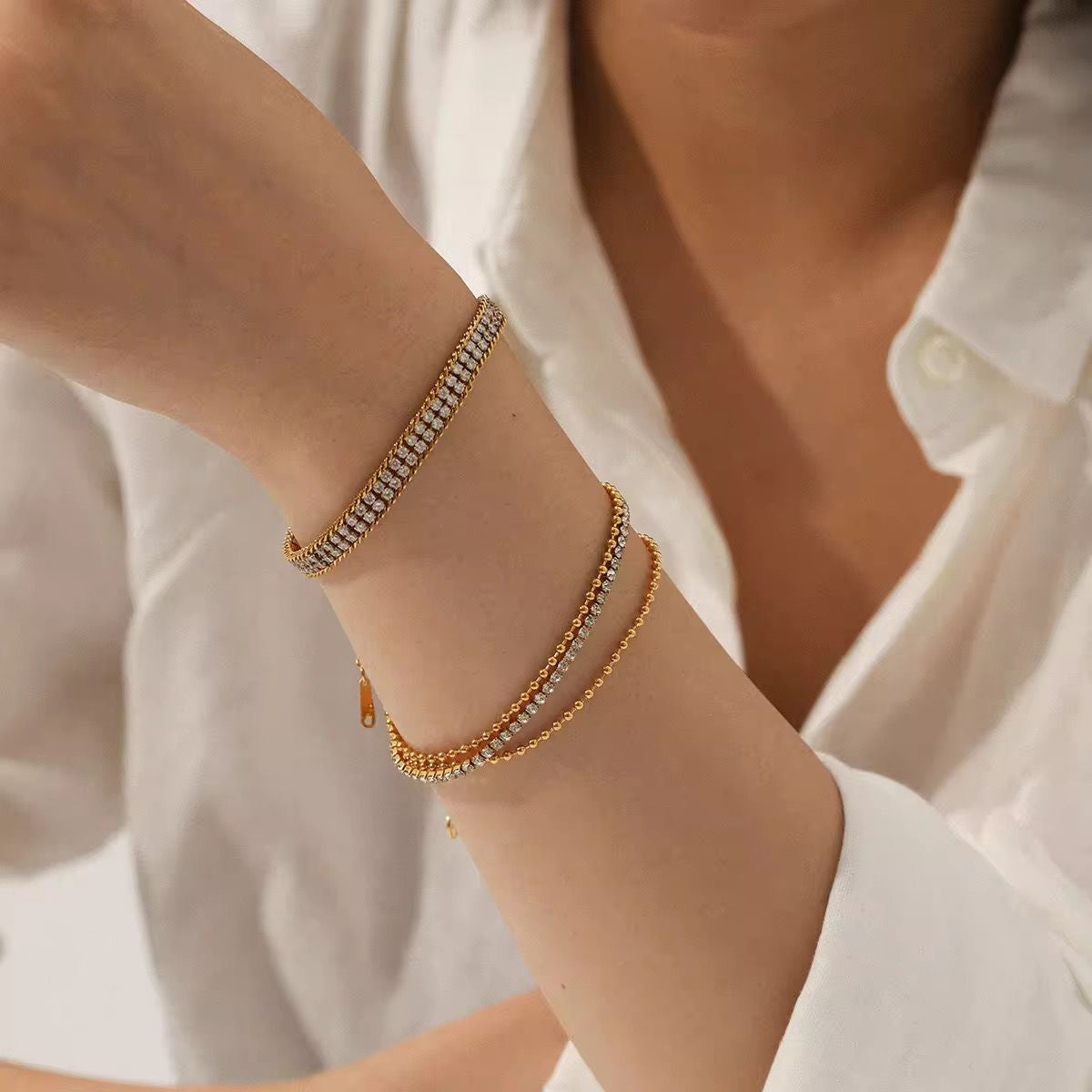 Alara Tri-Stack Bracelet