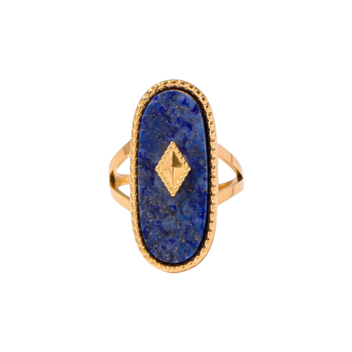Nova Oceanic Blue Signet Ring