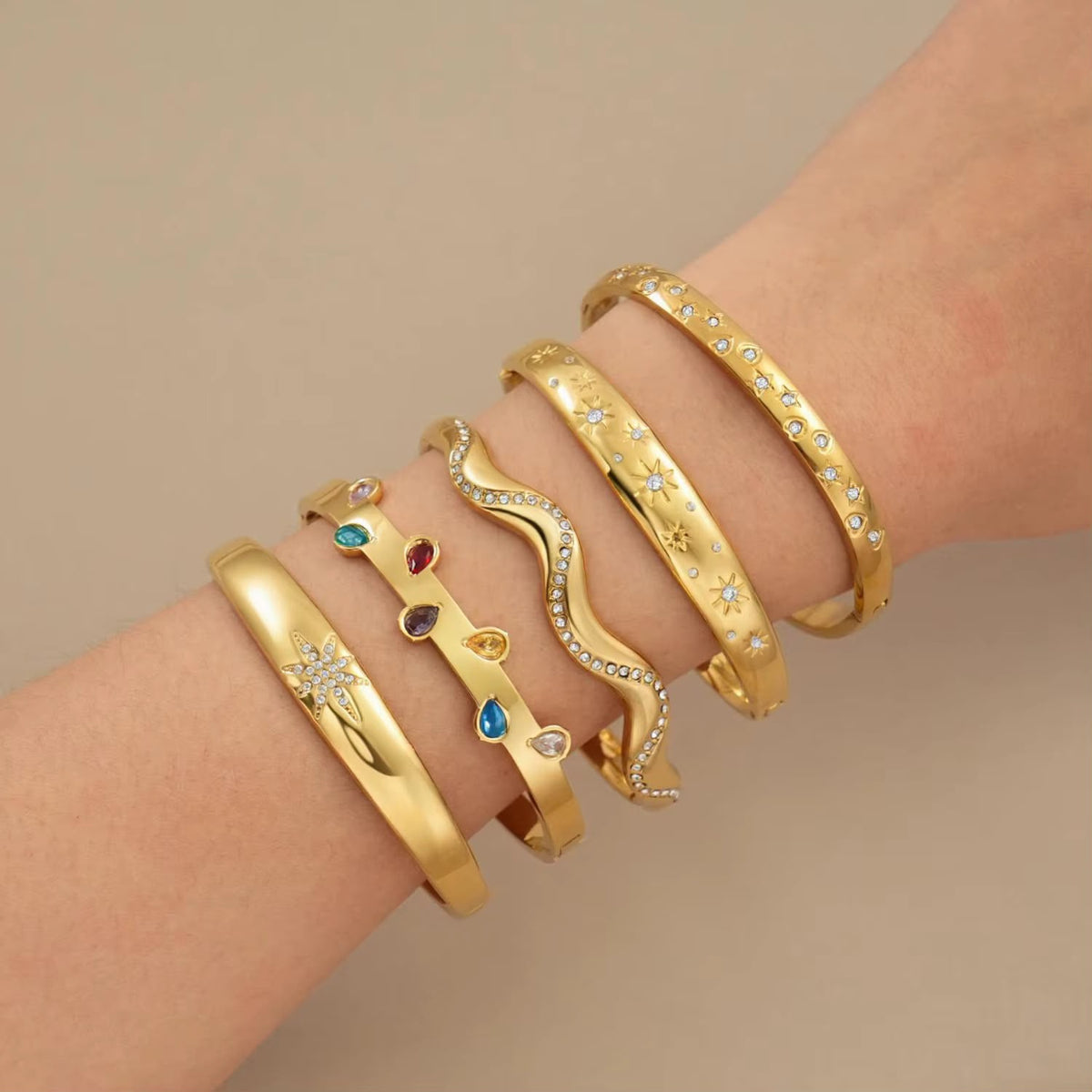 Solene Bangle Bracelet