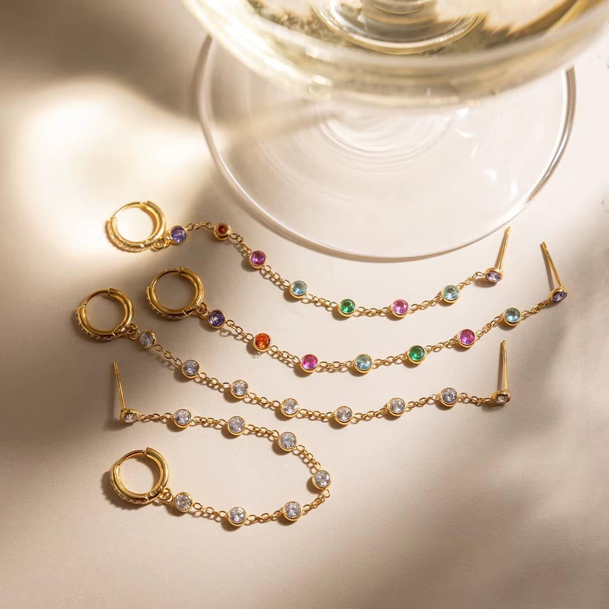 Amalfi Clarté Stack Earrings