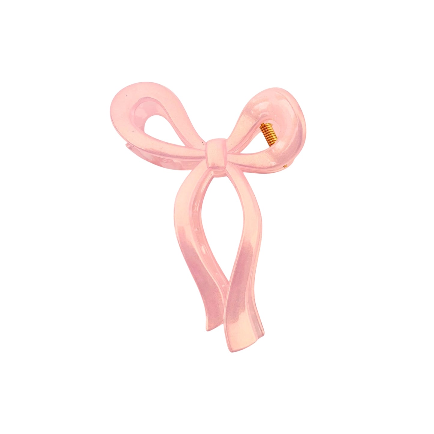 Chromic Bow Claw Clip -Pink