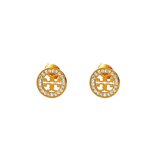 T-Miller Dainty Diamante Studs -18K