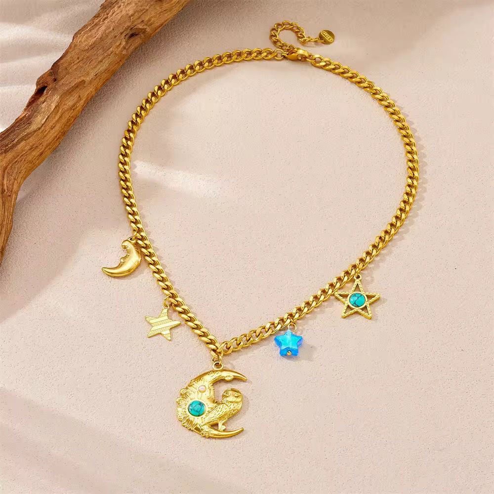 Celestia Charm Necklace