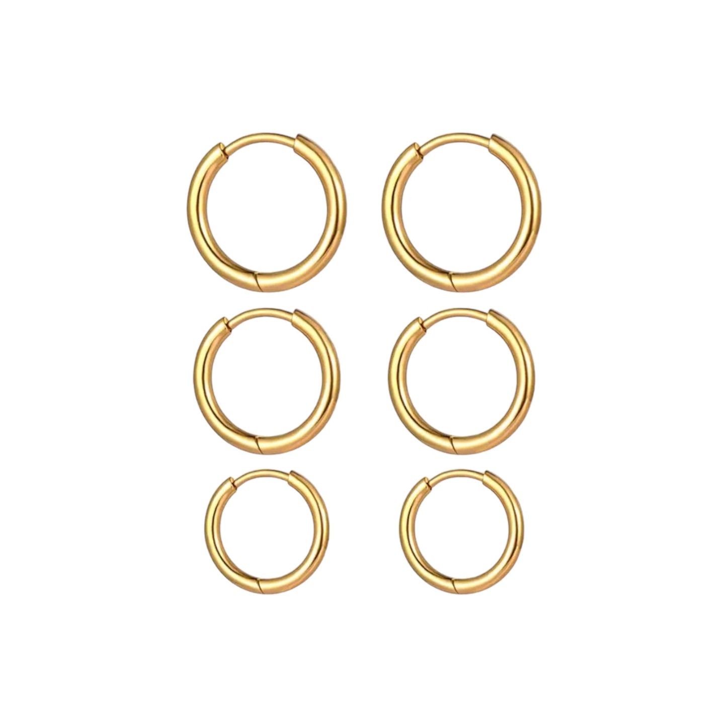 Stacking Hoops -18K