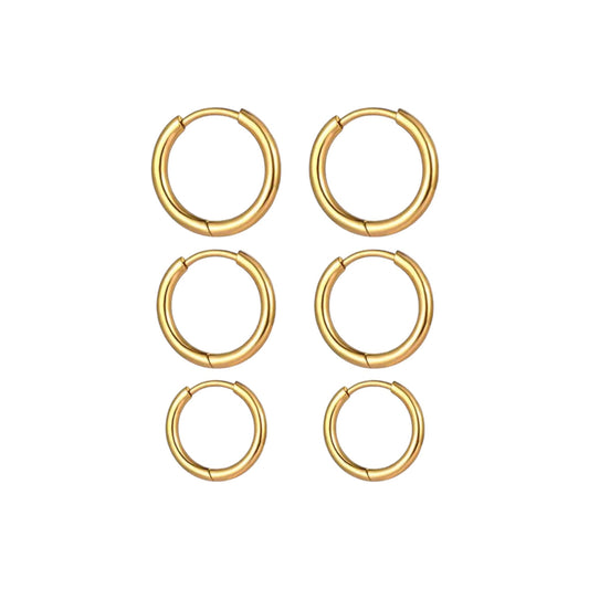 Stacking Hoops -18K