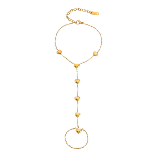 Heart's Desire Hand Chain