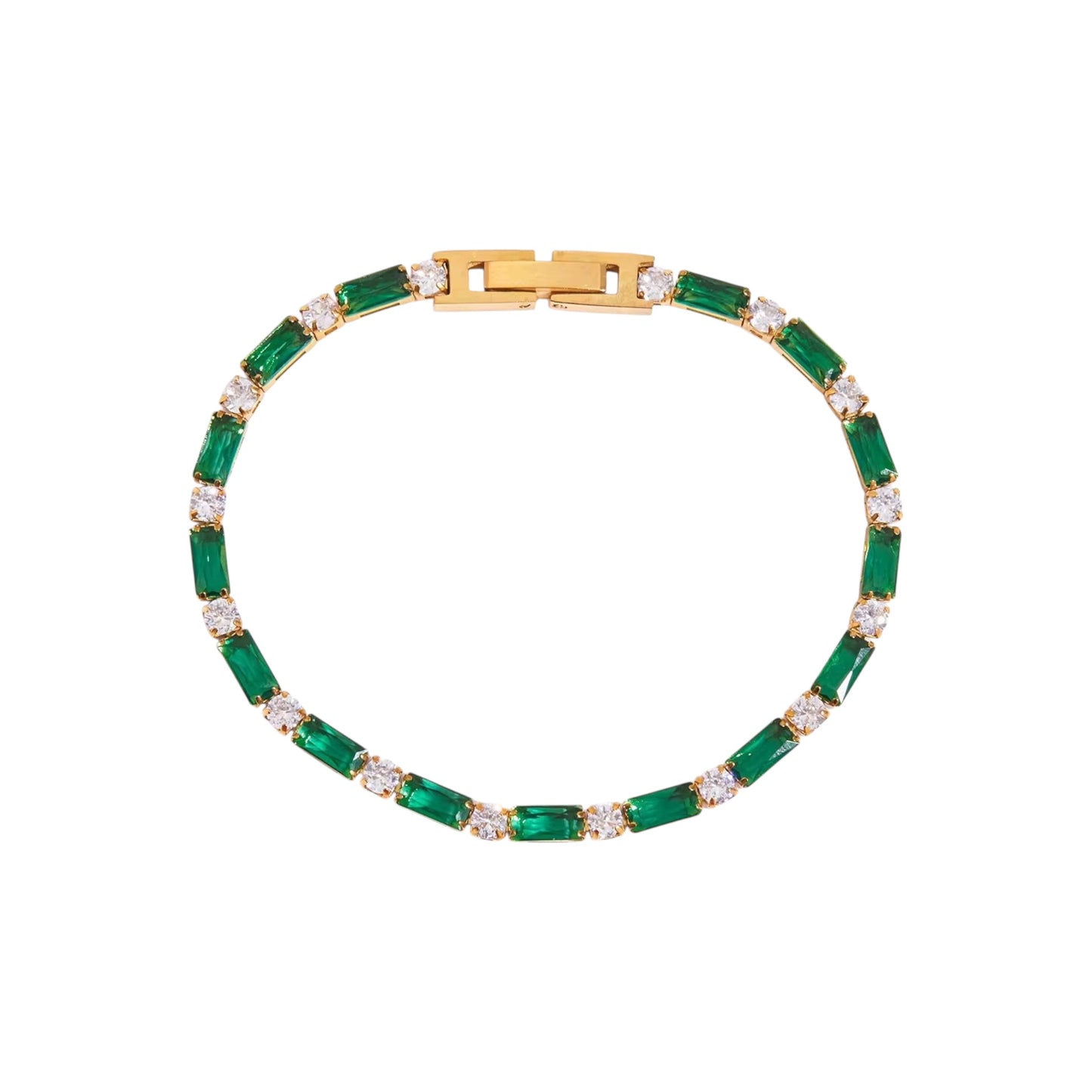 Emerald LUX Tennis Bracelet