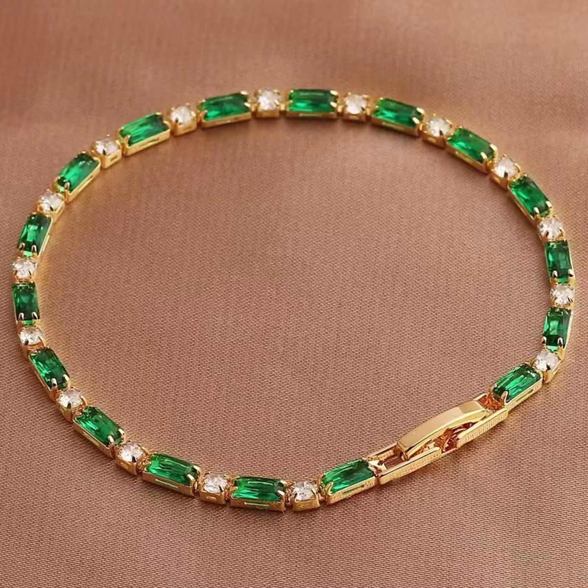 Emerald LUX Tennis Bracelet