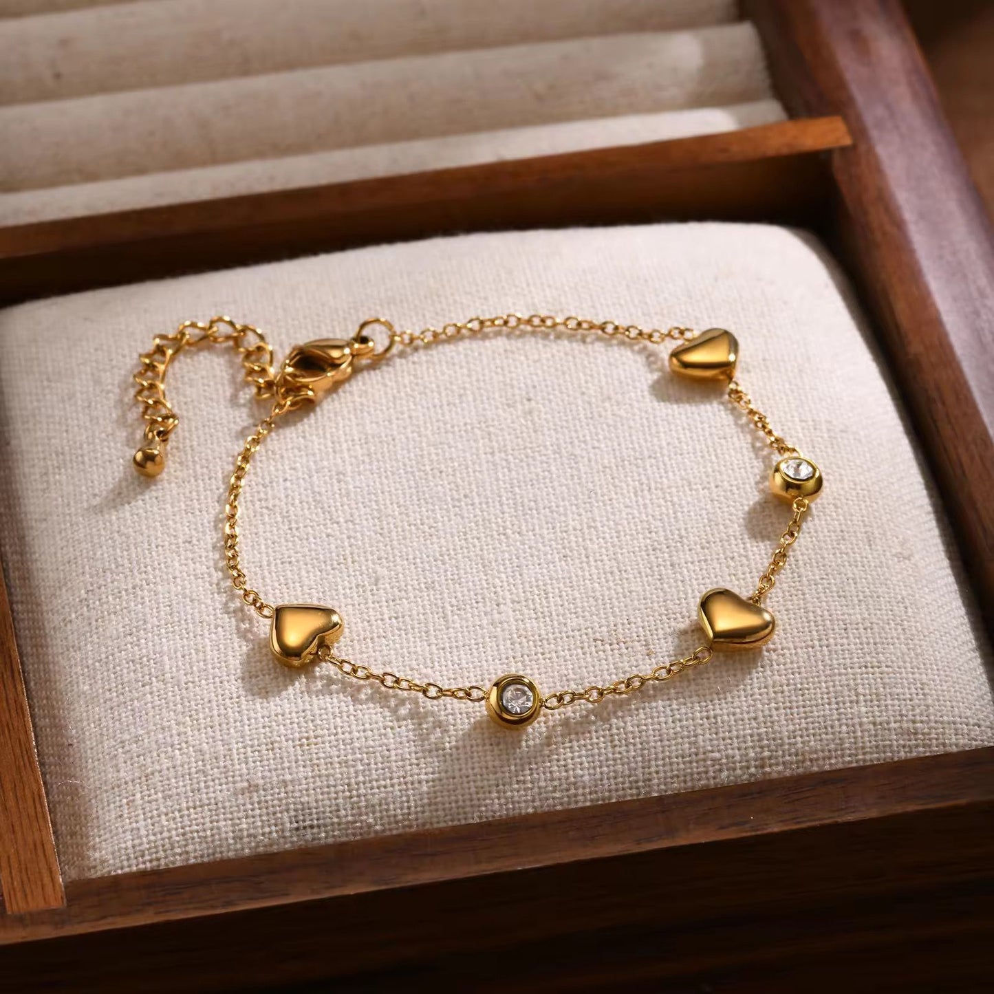 Hearts Desire Cz Bracelet