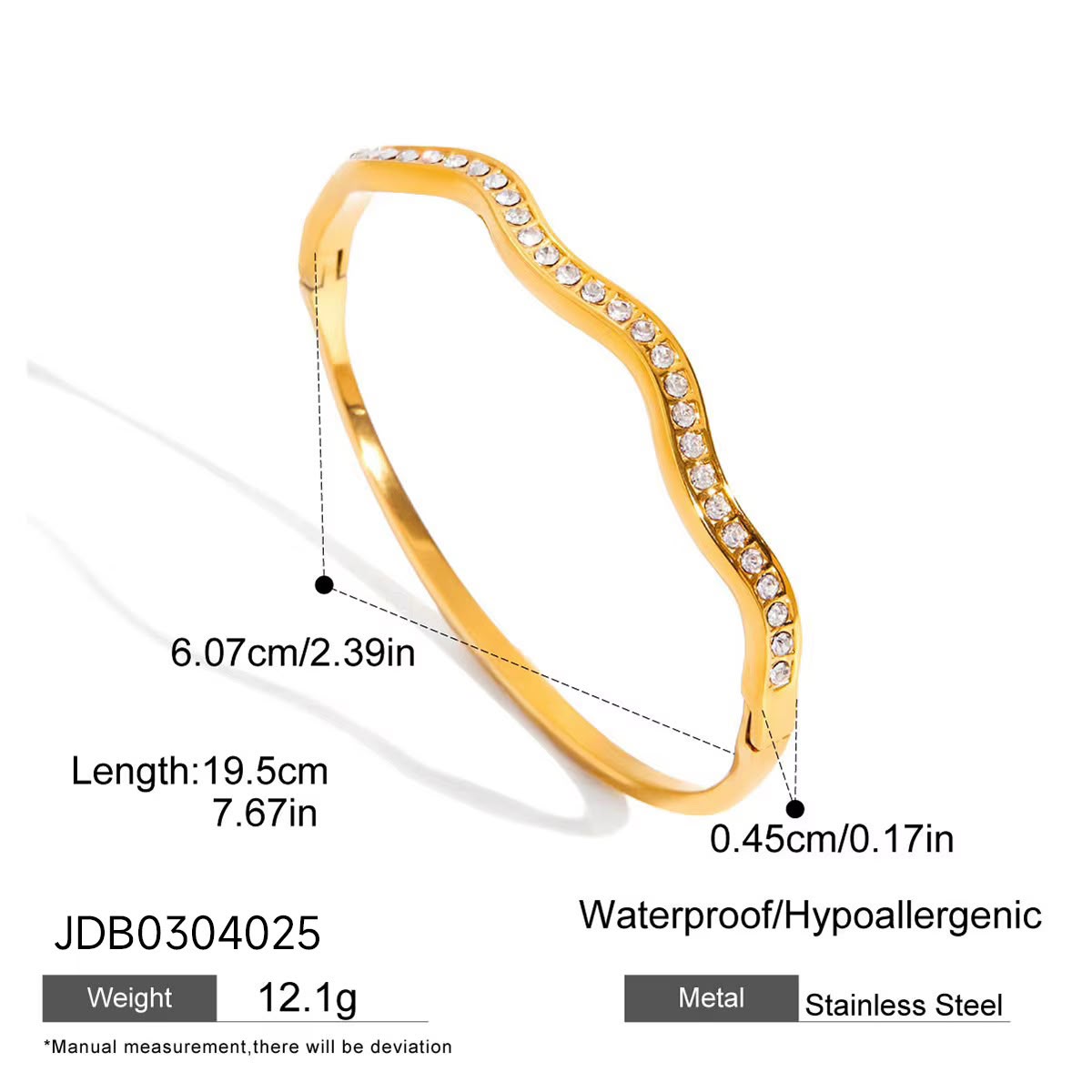 Vague Lumière Bracelet