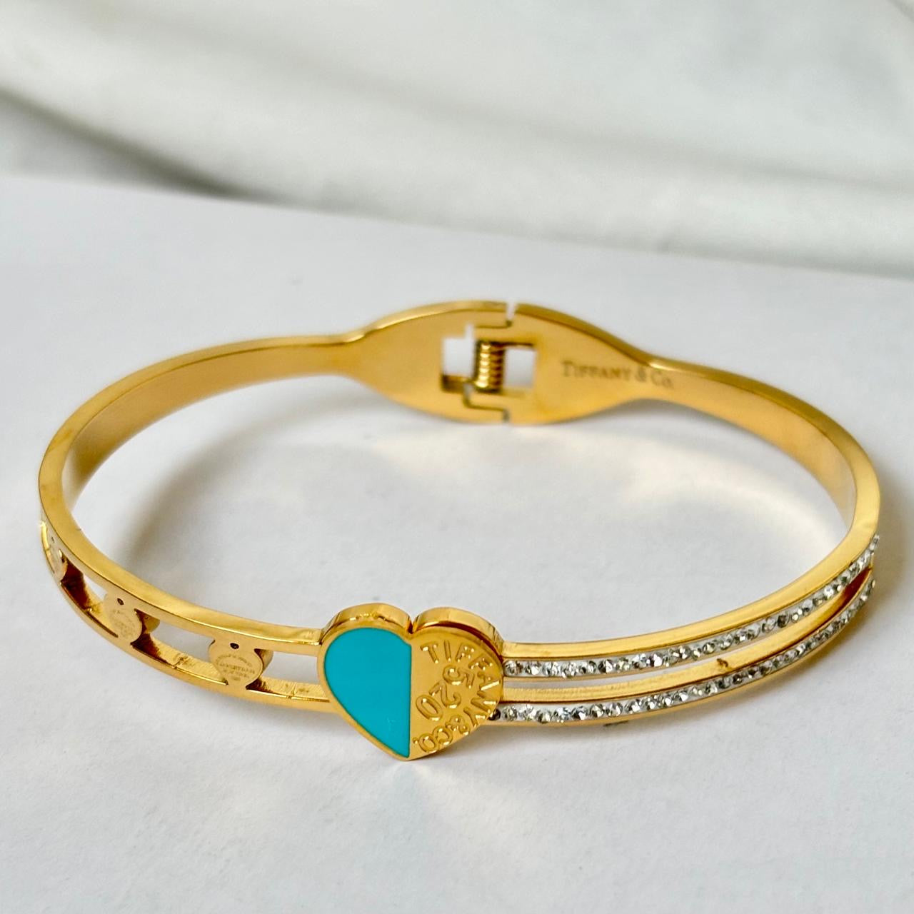 T-Sparkly Hearts Bracelet