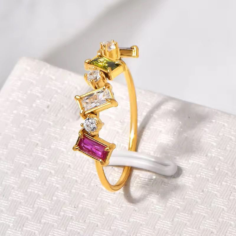Auric Mosaic Ring