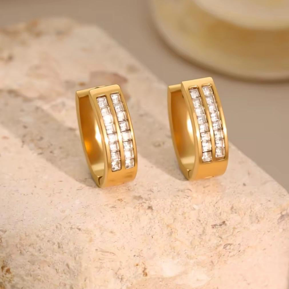Baby Coté Bling Hoops