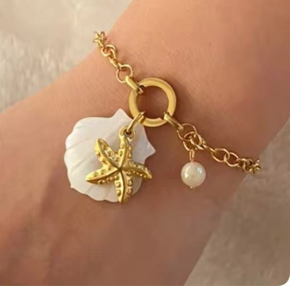 Starry Shell Gleam Bracelet