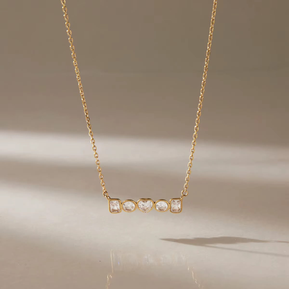 Heart of Light Bar Necklace