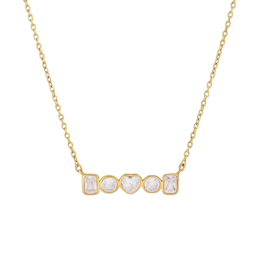 Heart of Light Bar Necklace