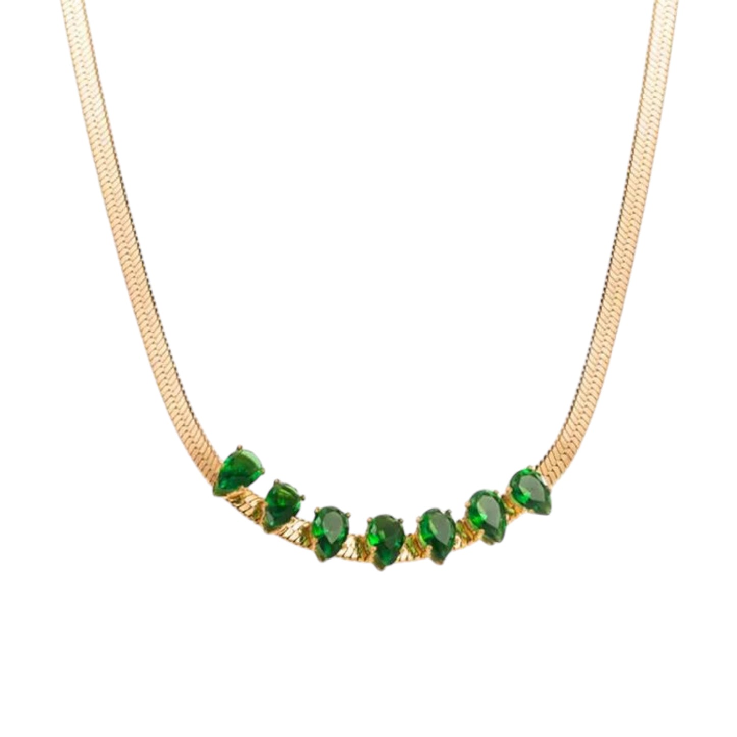 Dolce Emerald Necklace