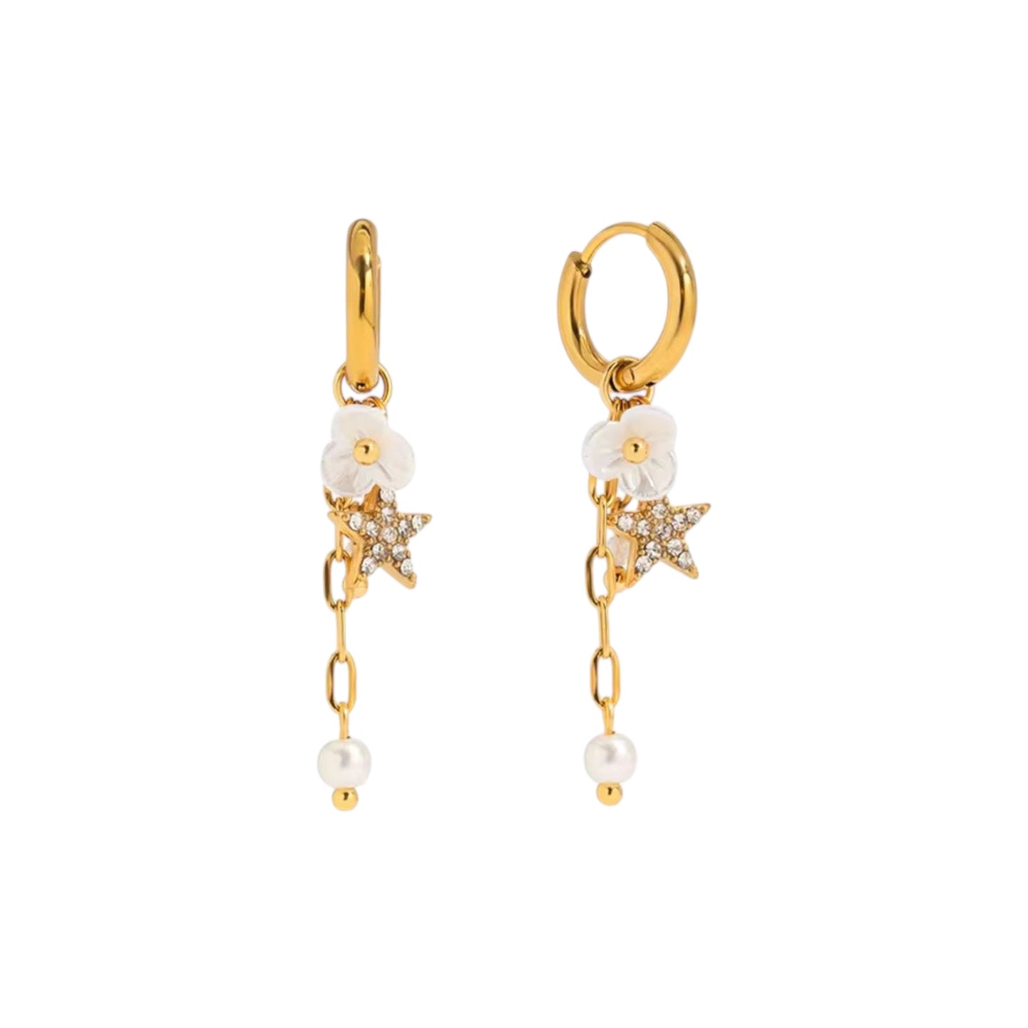 Angelic Dangler Hoops