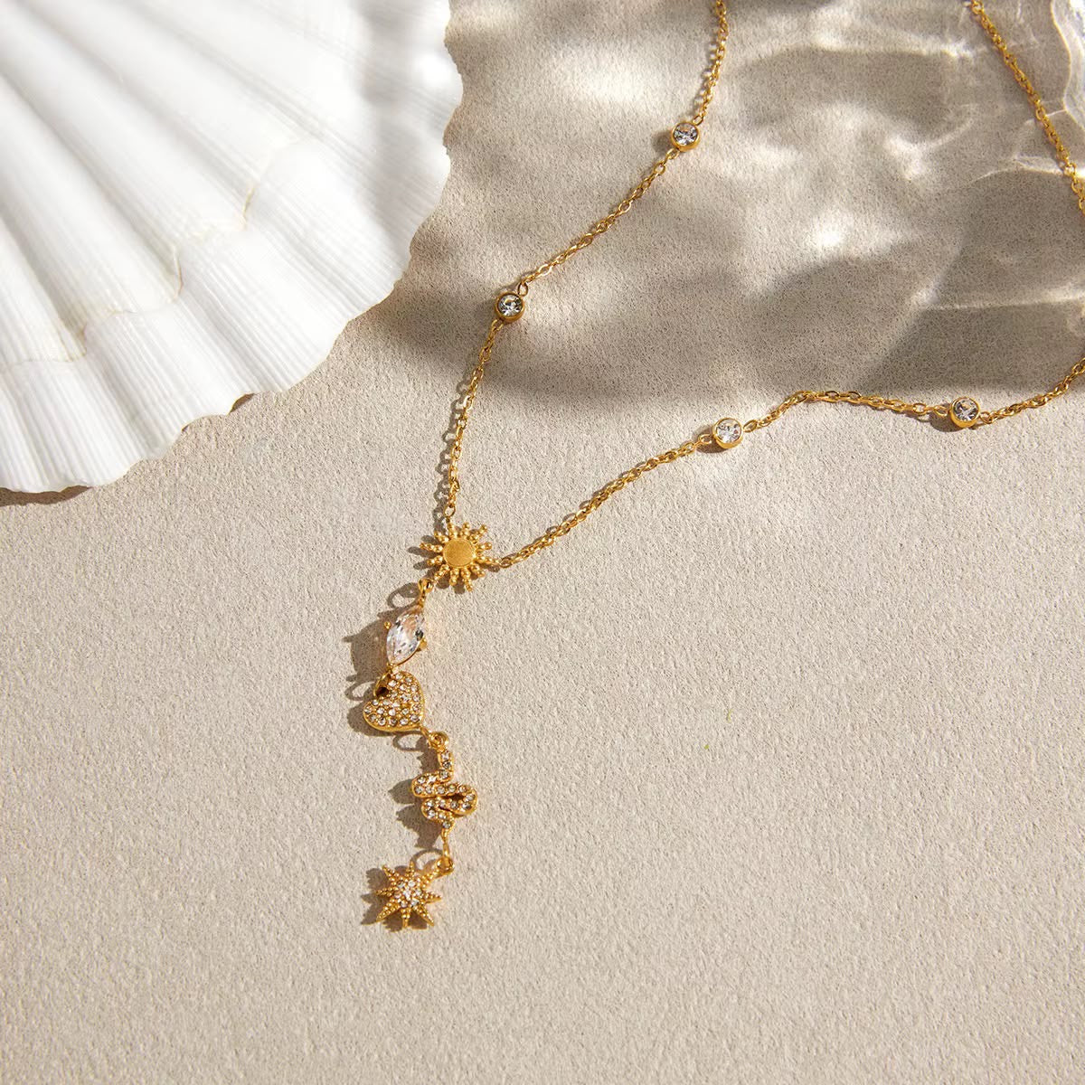 Universe Lariat Necklace