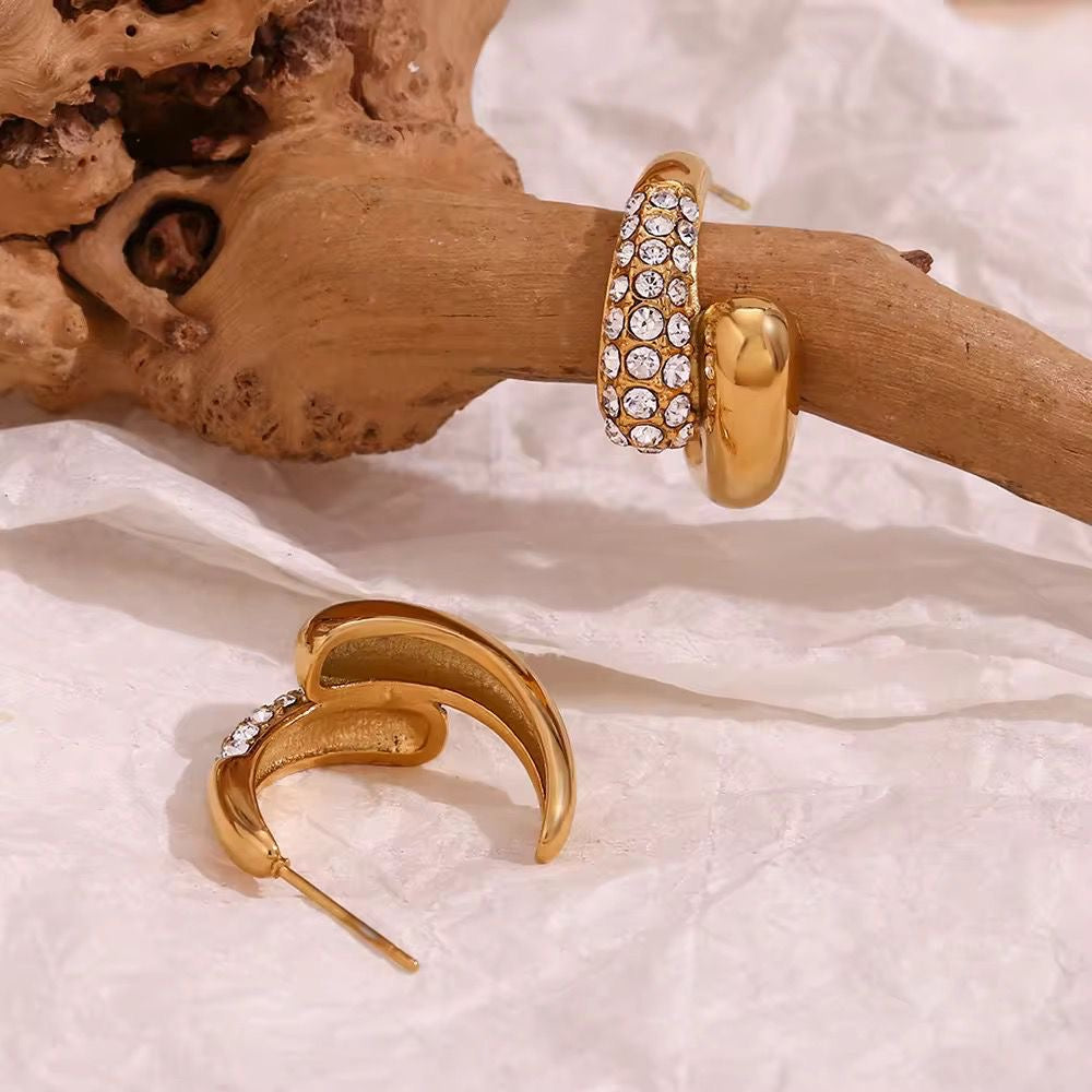 Talia Diamante Studs