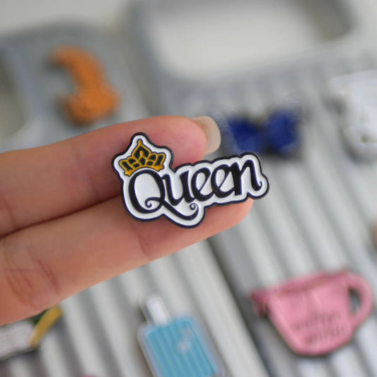 Queen Phone Metal Charm