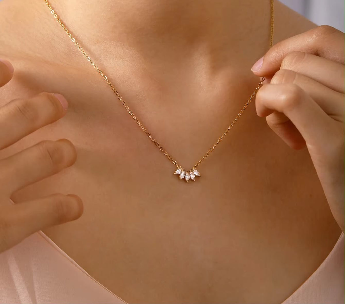 Tiara Diamante Necklace