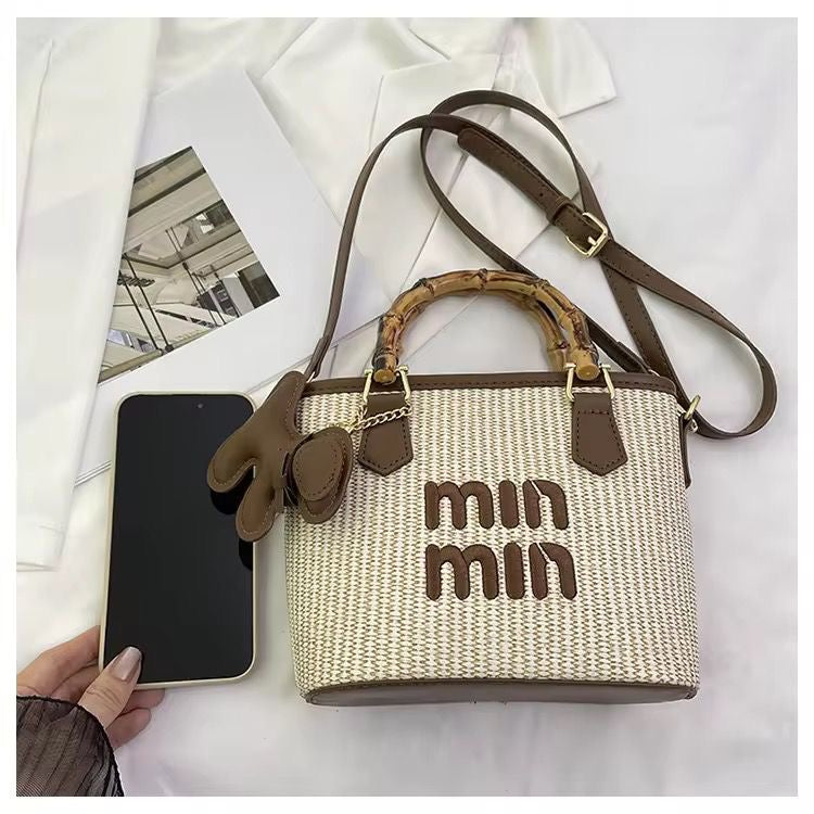 MM LUX Cross Body Bag -With Doggy Charm