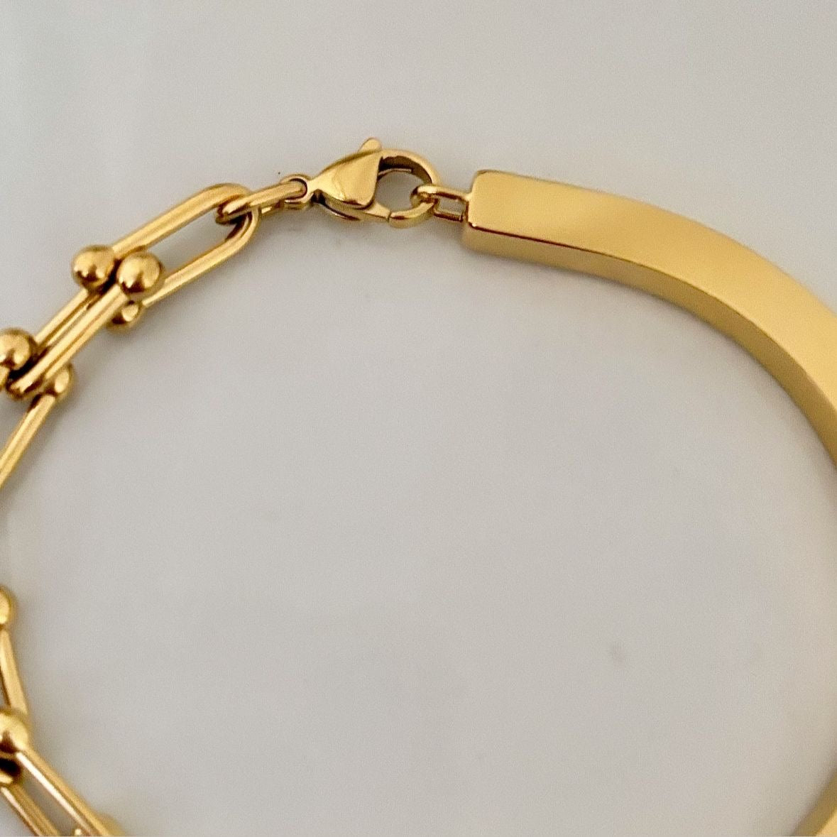 Link Co X U Bracelet -18K