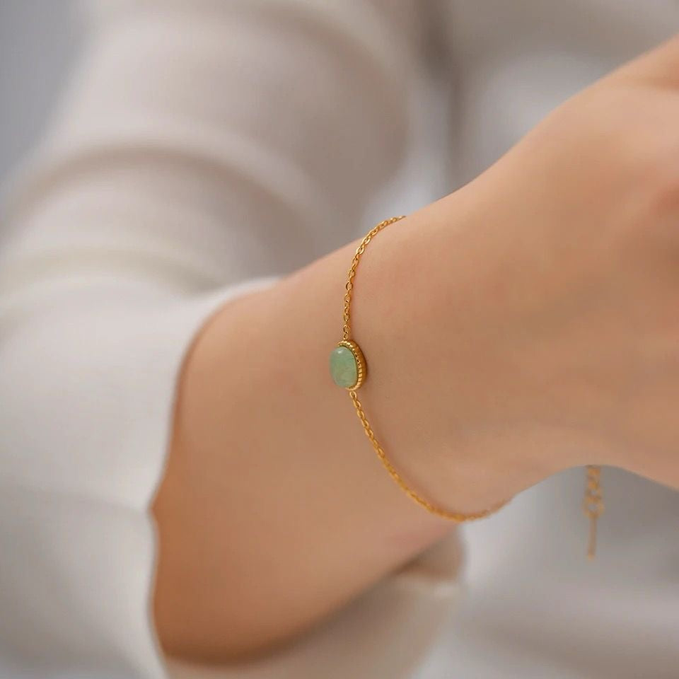 Sage Bracelet -18K