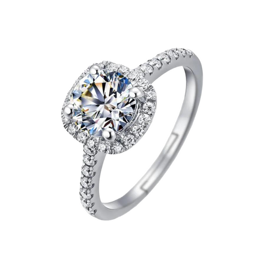 Solitaire Zircon Ring