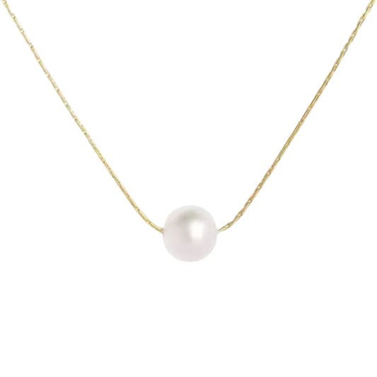 Pearl Necklace -18K