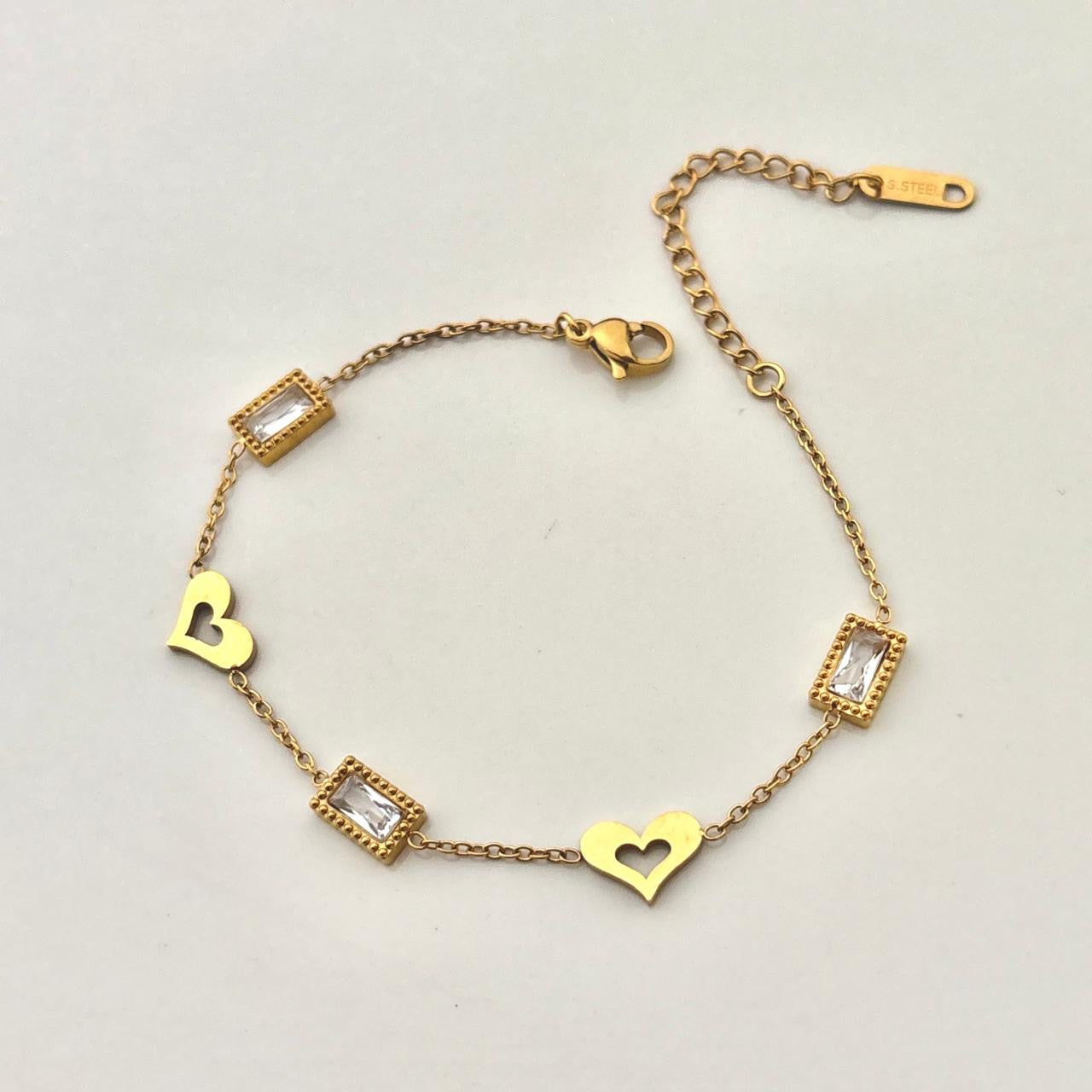 Cœur Baguette Bracelet