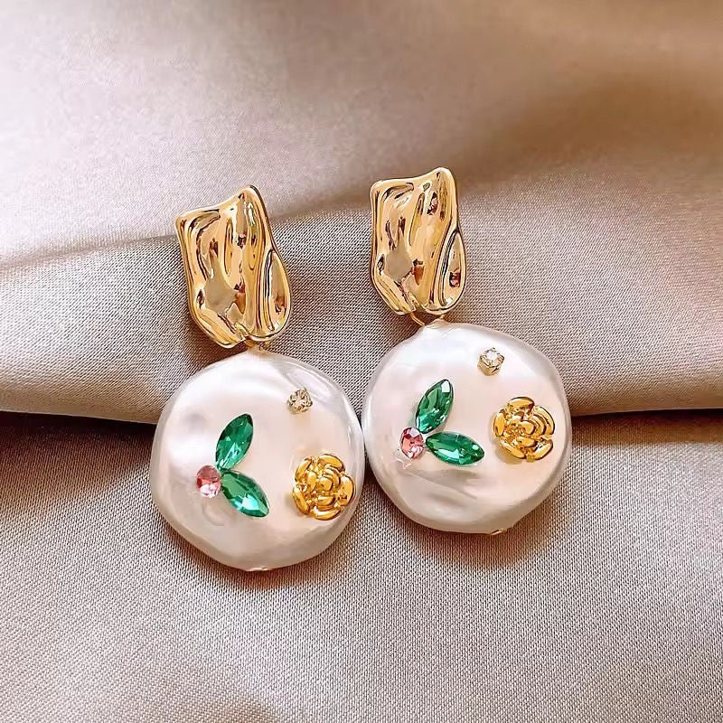 Pearl X Gem Delight Studs