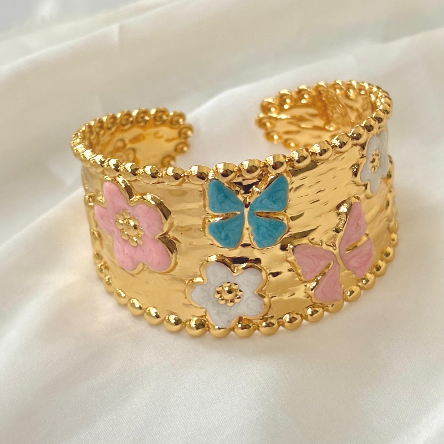 Bliss Gardenia Cuff