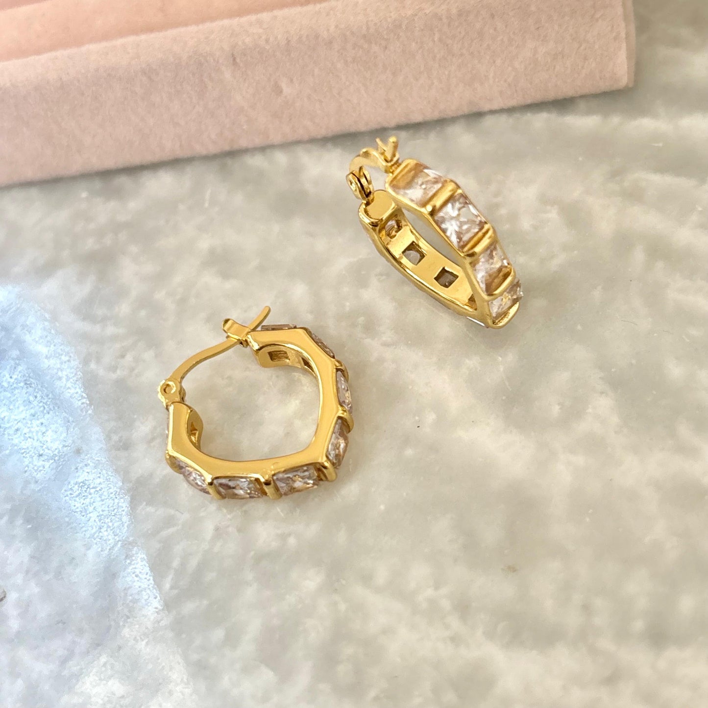 Charlotte Diamantés Hoops