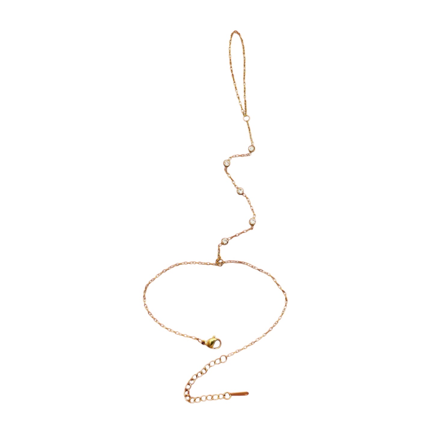 Isabelle Diamond Hand Chain