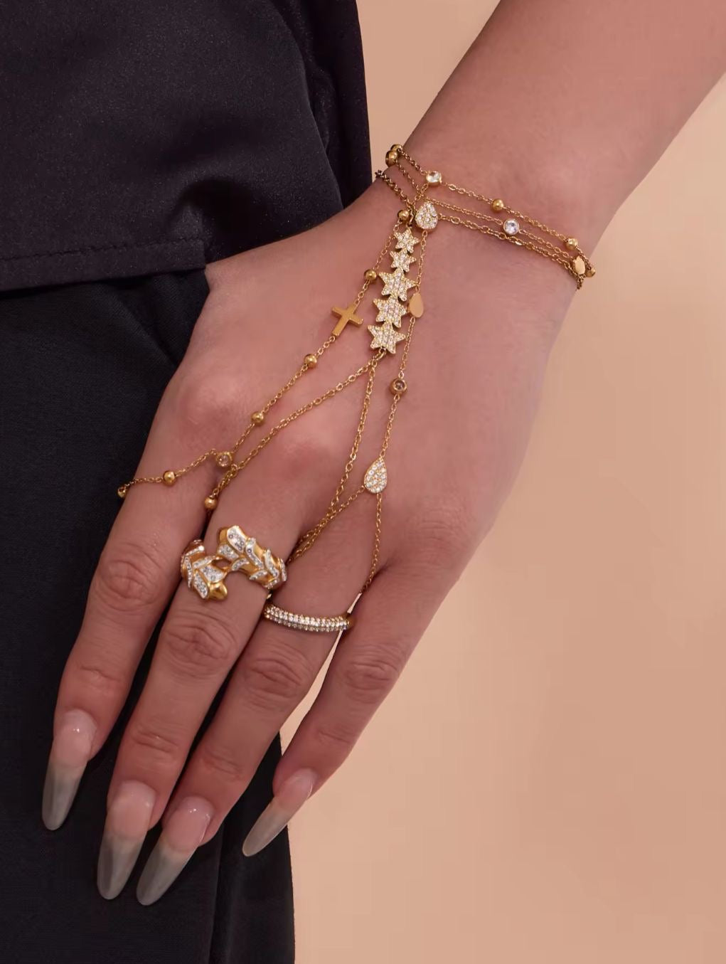 Galaxy Glitz Hand Chain