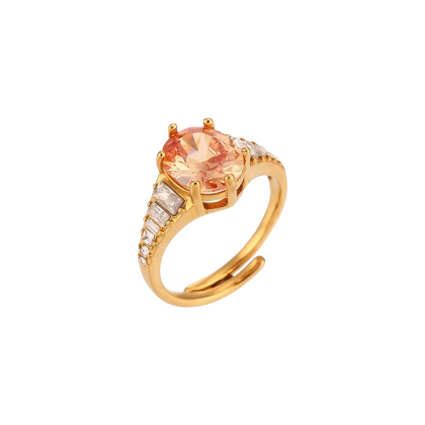 Trophy Wife Ring -Champagne