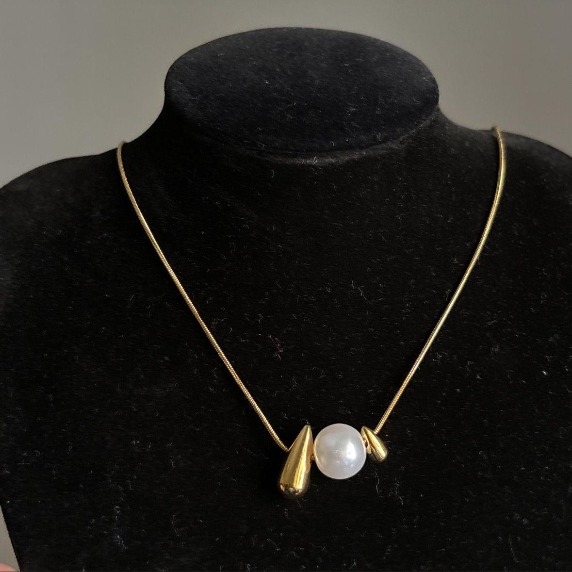 Luxe Pearle Necklace -18K