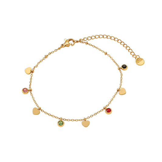 Hearty Charm Anklet