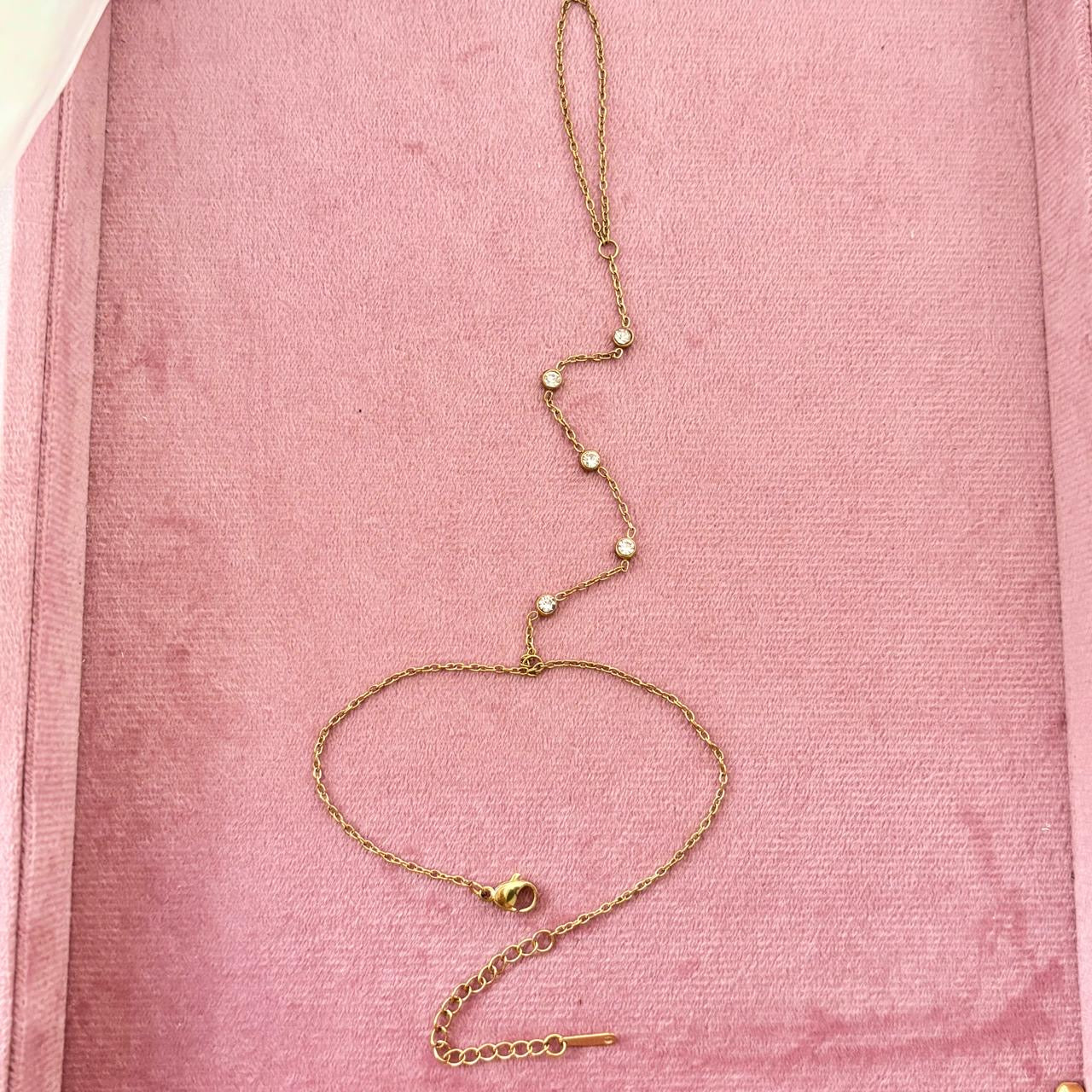 Isabelle Diamond Hand Chain