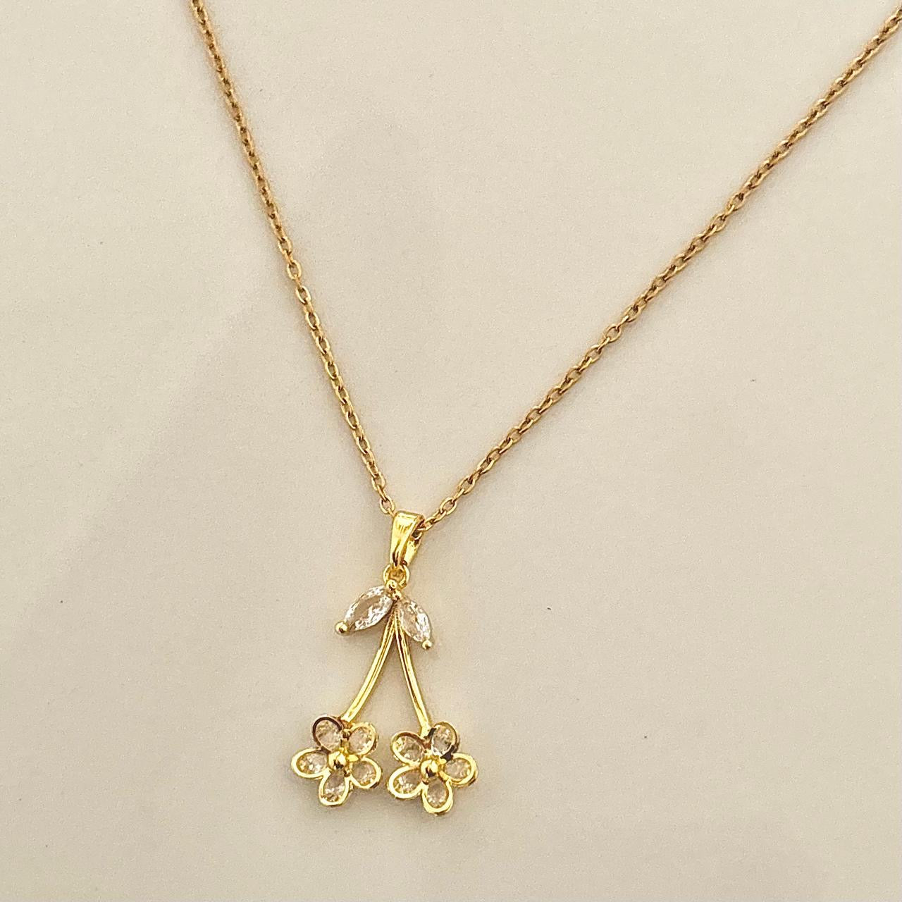 Crystal Flora Necklace