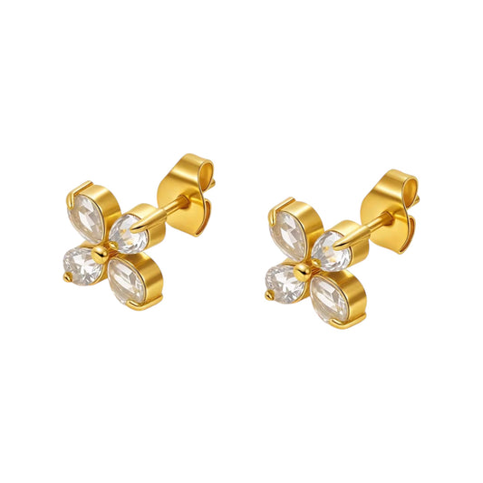 Dynasty Crystal Flora Studs