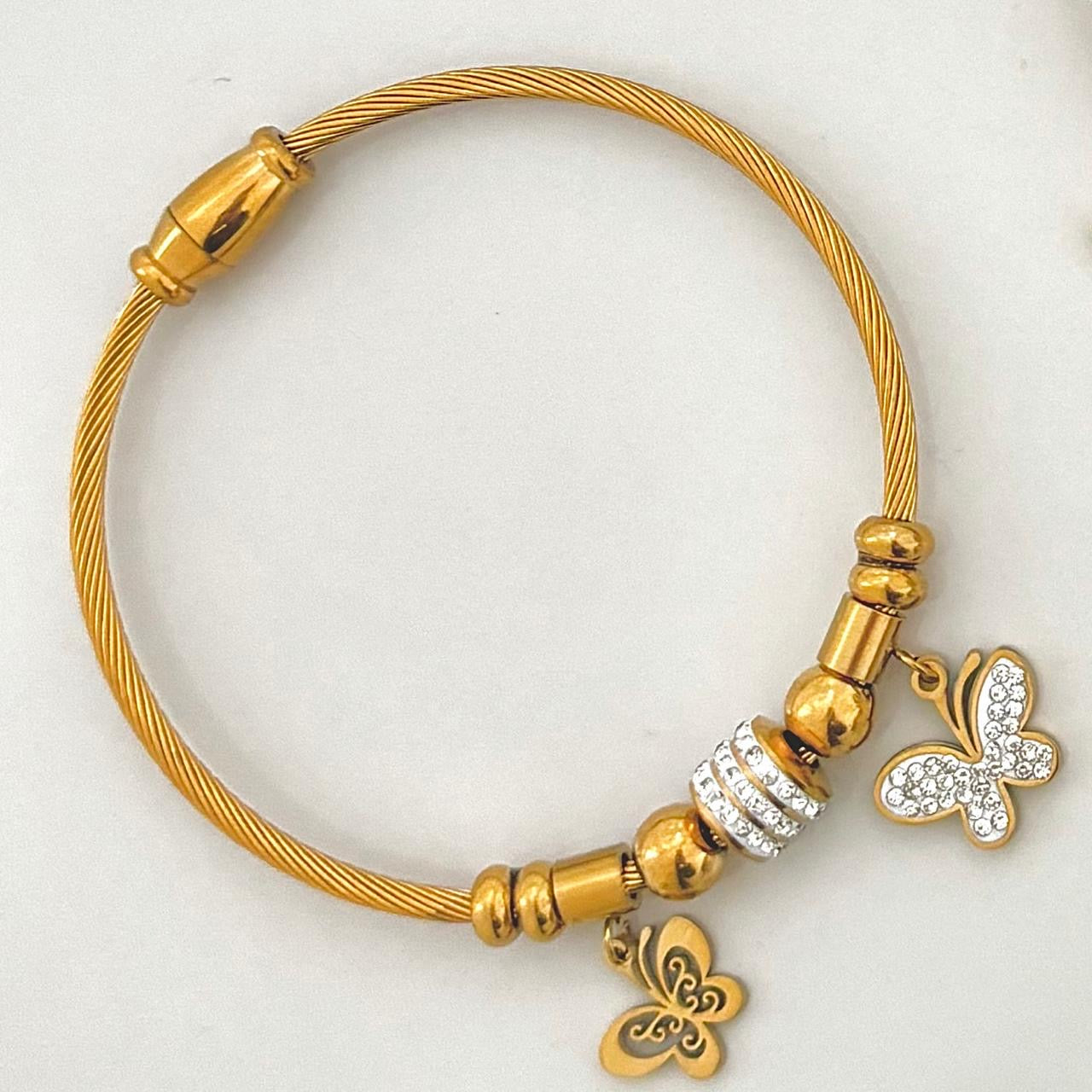 Glitz Flutter Charm Bracelet