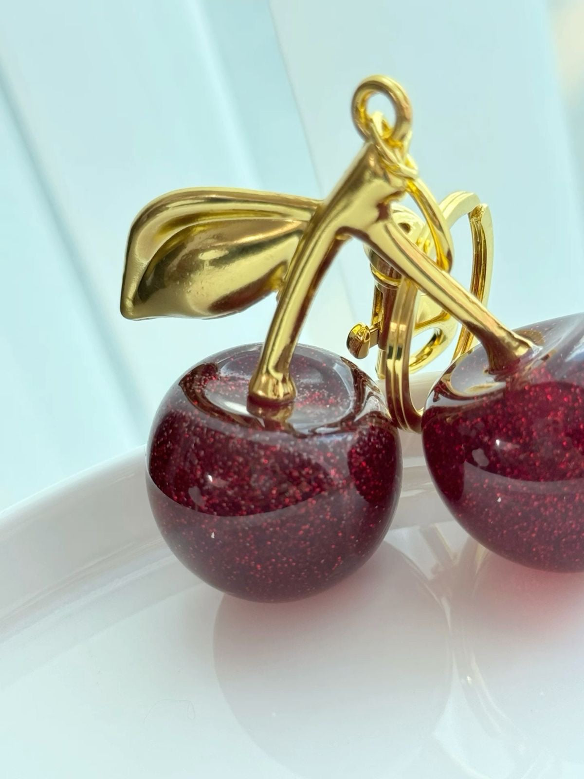 Cherry Charm Keychain / Bag Charm