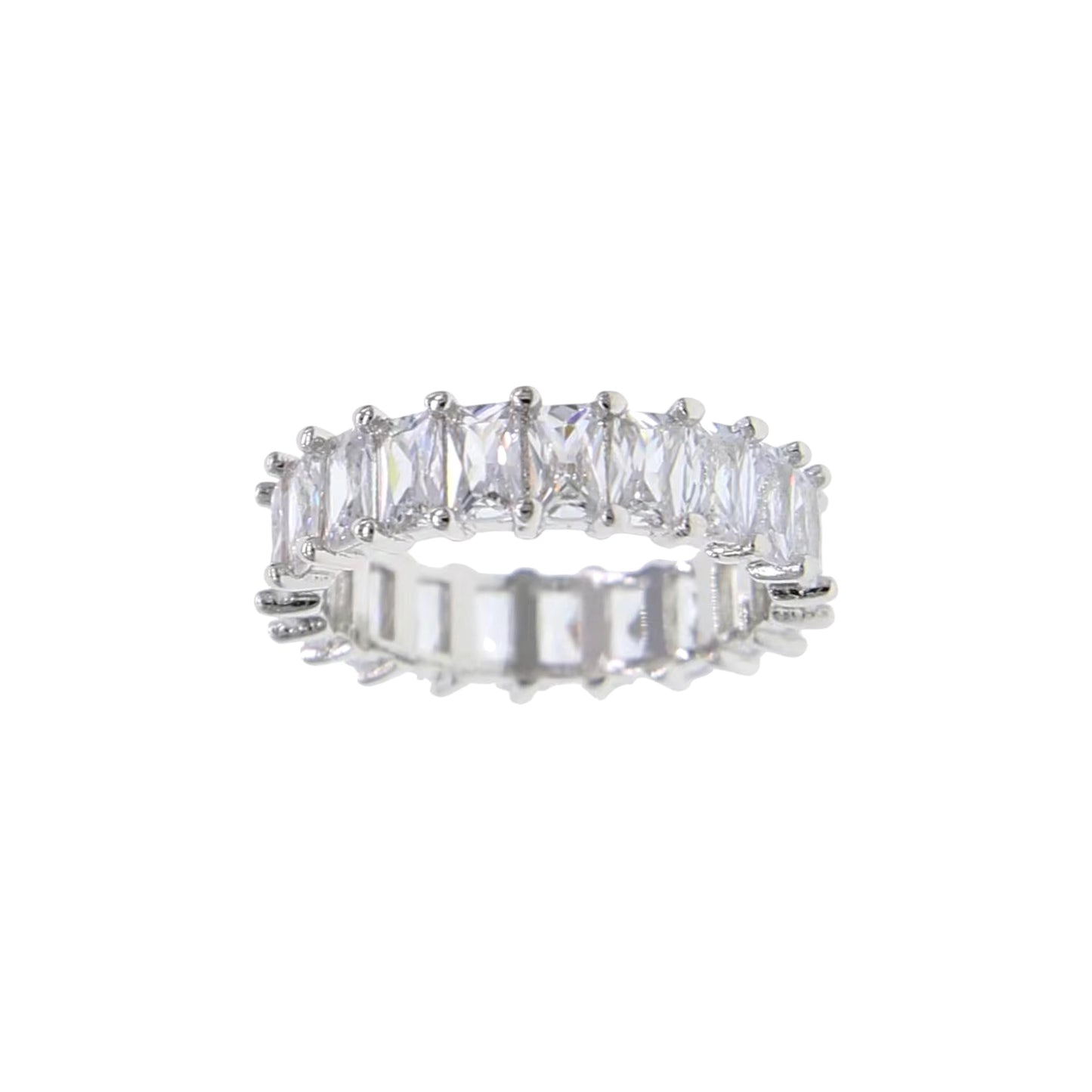 Princess LUX Eternity Band -Silver