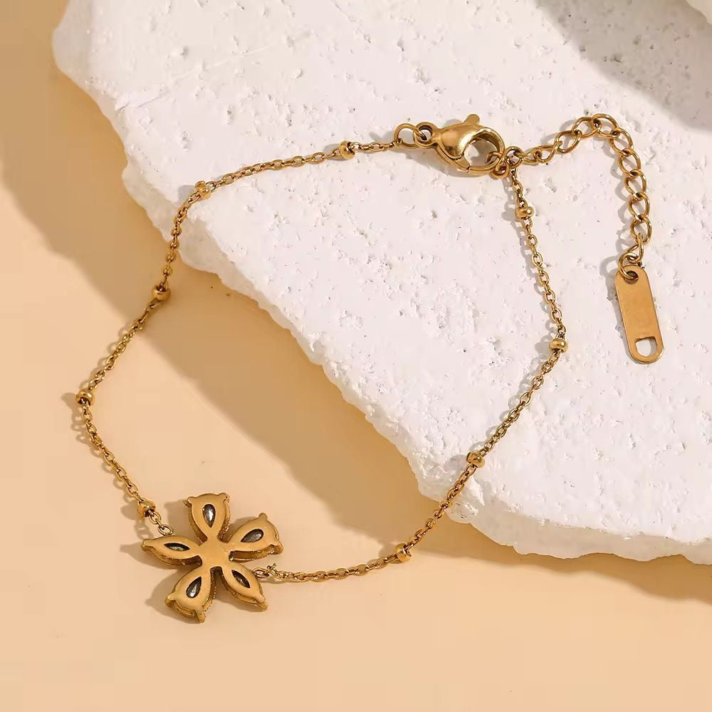 Crystal Flora Bracelet