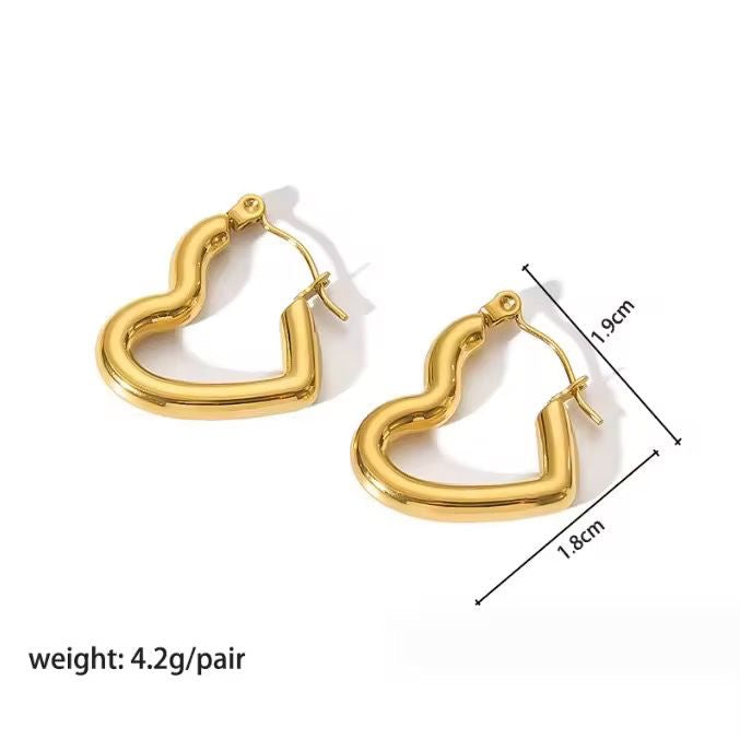 Precious Hoops -18K