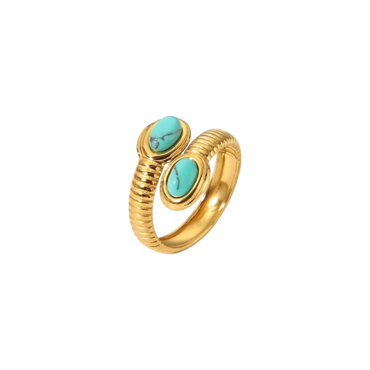 Turquoise Serpenti Ring