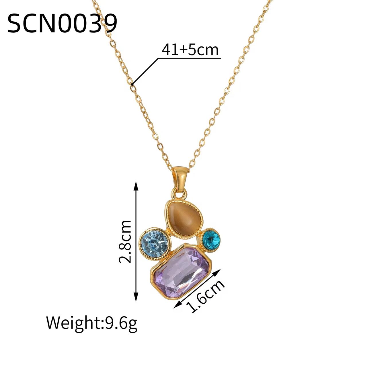 Cuatro Ećlat Necklace